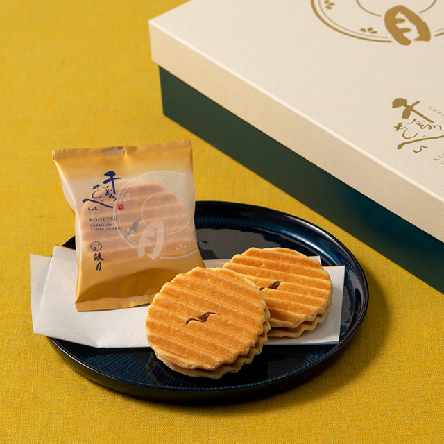 代表作の「千寿せんべい」