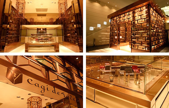 カギ ド レーヴの店舗内の様子